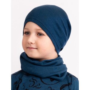 Unuo Unuo, Detský merino nákrčník Basic, Petrolejová Veľkosť: Dětská