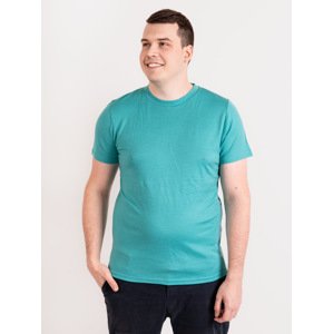 Unuo Unuo, Pánske merino tričko s krátkym rukávom Nature, Aqua Veľkosť: L
