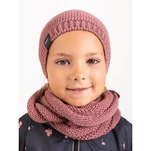 Unuo Unuo, Nákrčník pletený Wrap, Staroružová Veľkosť: UNI