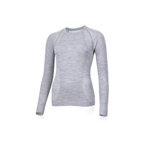 Lasting dámske merino triko Wara šedej Veľkosť: S/M