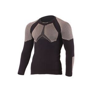 Lasting Werola 9070 čierne vlnené bezšvové tričko Veľkosť: -2XL/3XL