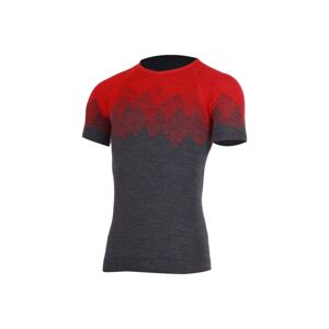 Lasting pánske merino tričko WESOR 3168 červené Veľkosť: 2XL/3XL pánske tričko