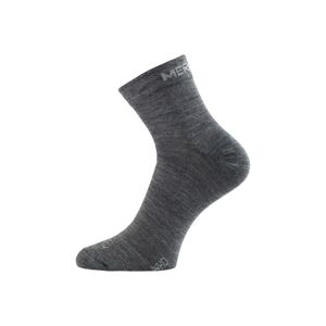 Lasting WHO 800 šedá ponožka z merino vlny Veľkosť: (46-49) XL 8595067817538 ponožky