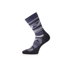 Lasting merino ponožky WLI modré Veľkosť: -(38-41) M