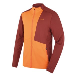 Husky Pánska mikina na zips Tarp zips M deep brick/orange Veľkosť: M