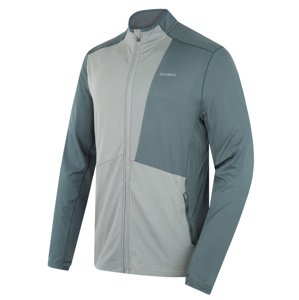Husky Pánska mikina na zips Tarp zips M black green/dk. grey green Veľkosť: -XL 8592287166118